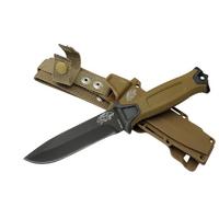 Columbia Tiger Tactical HTM 1041 B Kahverengi Outdoor / Survival Bıçak 27cm - Kauçuk Sap, Kılıflı, Kutulu