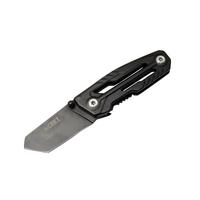 Crkt Trasher 1065BK Kamp Çakı 11,5 cm - Siyah, Metal Sap