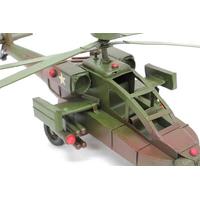 Dekoratif Metal Helikopter Dekoratif Biblo Hediyelik