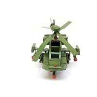 Dekoratif Metal Helikopter Dekoratif Biblo Hediyelik