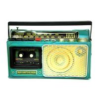 Dekoratif Metal Radyo Kumbara Vintage Biblo Hediyelik