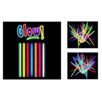 Glow Stick 20cm Fosforlu Kırılan Çubuk (10 Adet)