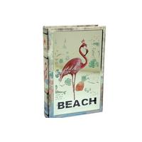 Kutu Kitap Aynalı Flamingo Dekoratiif Hediyelik