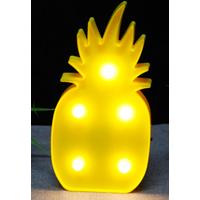 Led Işıklı Ananas Gece Lambası Dekoratif Led Aydınlatma