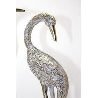 Metal İkili Flamingo Seti 36 Cm Biblo Dekoratif Hediyelik