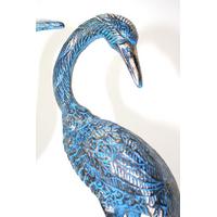 Metal İkili Flamingo Seti 36 Cm Biblo Dekoratif Hediyelik