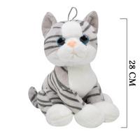 Peluş Oyuncak Kedi 28 cm