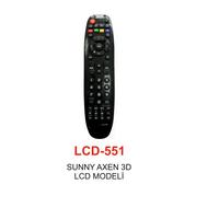 SUNNY - AXEN 3D Serisi TV KUMANDASI LCD 551