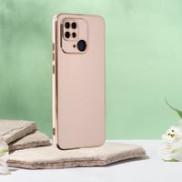 Xi̇aomi̇ Redmi̇ 10C  Şanzeli̇ze Kilif Rose Gold